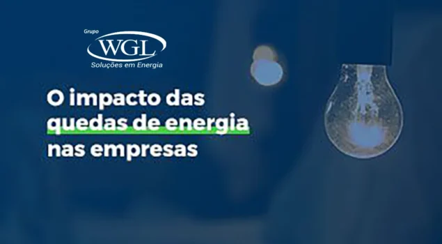 lampadas representando o impacto das quedas de energia