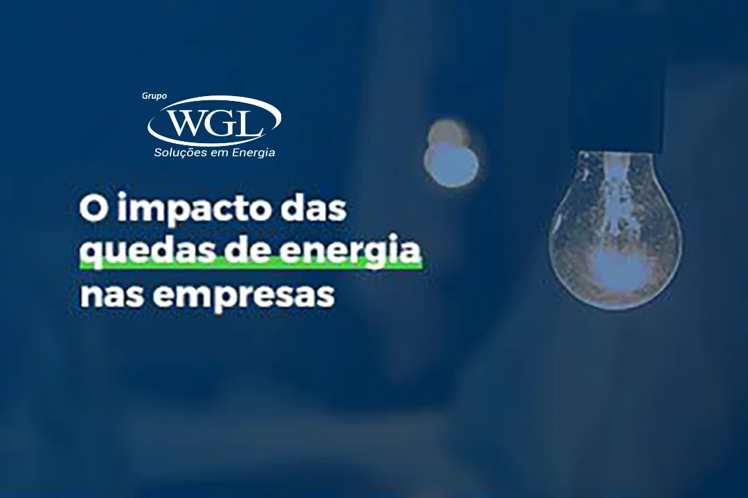 lampadas representando o impacto das quedas de energia
