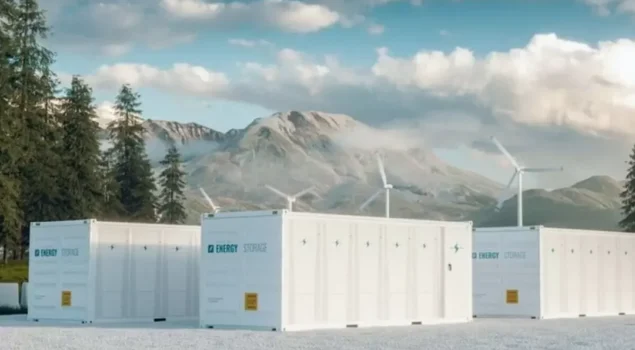 Imagem representando a eficiência energética de um gerador de energia.